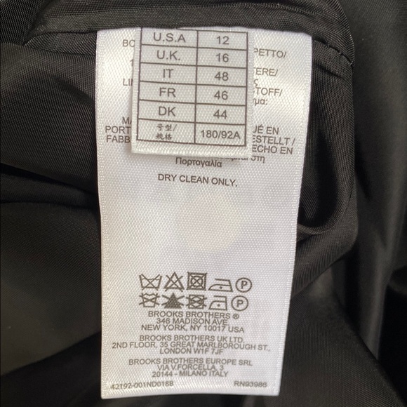 Brooks Brothers Tartan Jacquard Red and Black Women's Pleated Dress Size 12 - Picture 10 of 10